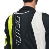 Dainese AUDAX D-ZIP 1PC PERF závodní kombinéza černá/fluo-žlutá vel.48